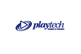 Playtech leverandørlogo for spilleautomater og live casino
